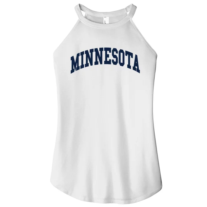 Minnesota Throwback Design Classic Women’s Perfect Tri Rocker Tank