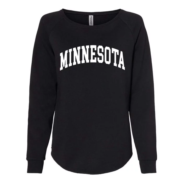 Minnesota Throwback Design Classic Womens California Wash Sweatshirt