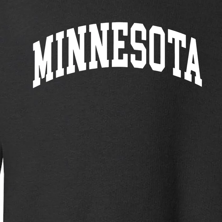 Minnesota Throwback Design Classic Toddler Sweatshirt