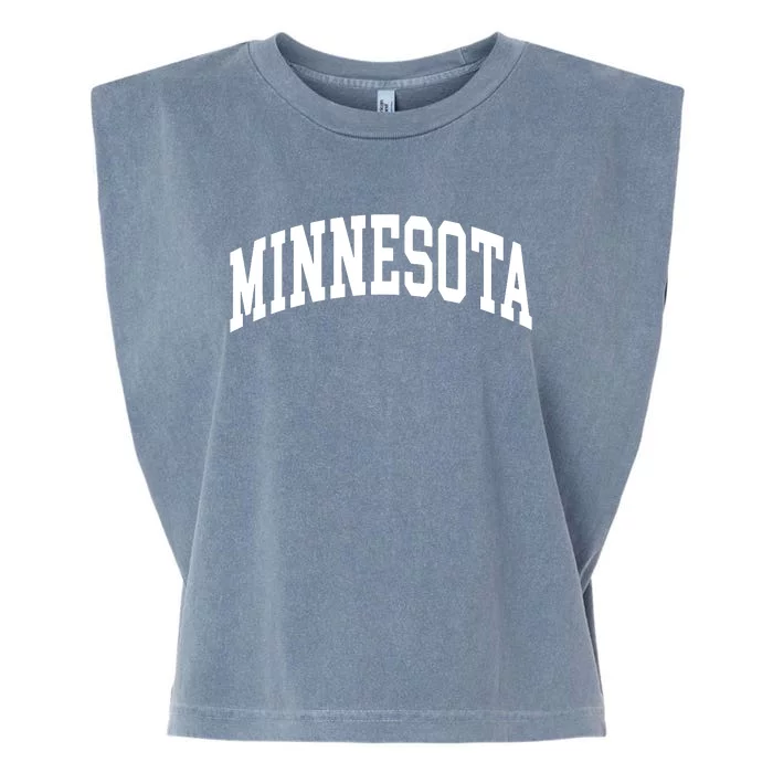 Minnesota Throwback Design Classic Garment-Dyed Women's Muscle Tee