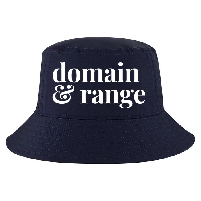 Math Teacher Domain And Range Cute Gift Cool Comfort Performance Bucket Hat