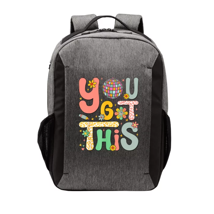 Motivational Testing Day Teacher Student You Got This Vector Backpack