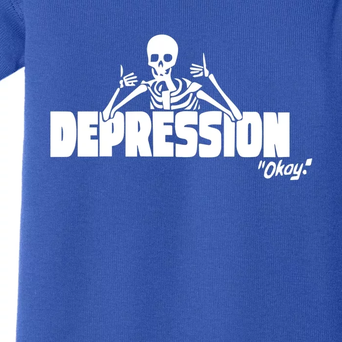 Moonbased The Depression Okay Baby Bodysuit