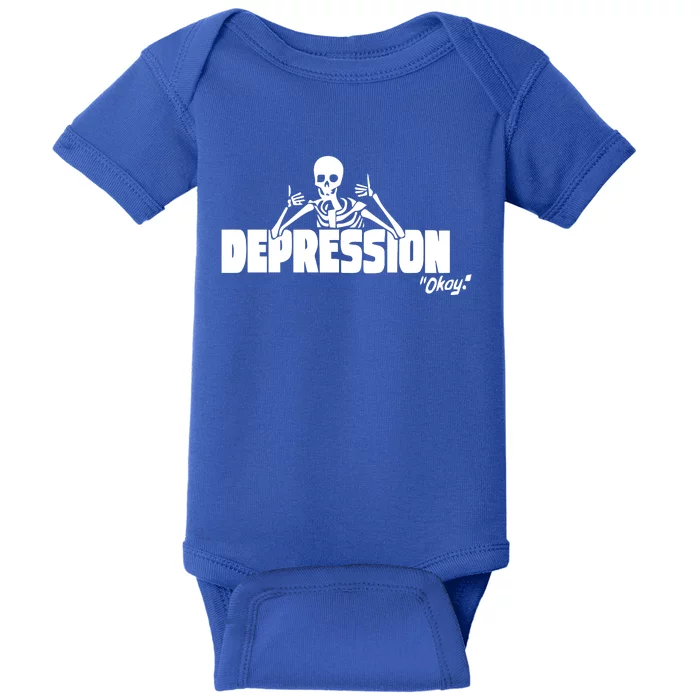 Moonbased The Depression Okay Baby Bodysuit