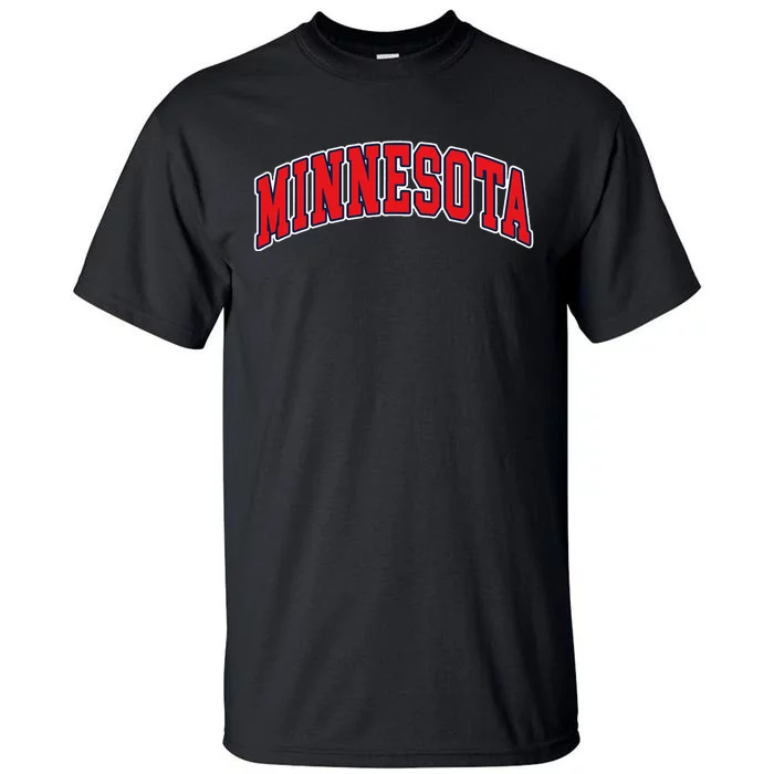 Minnesota Throwback Design MN Classic Tall T-Shirt