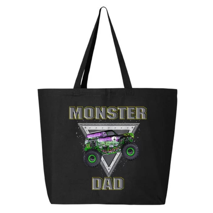 Monster Truck Dad Fathers Day Monster Truck Are My Jam 25L Jumbo Tote