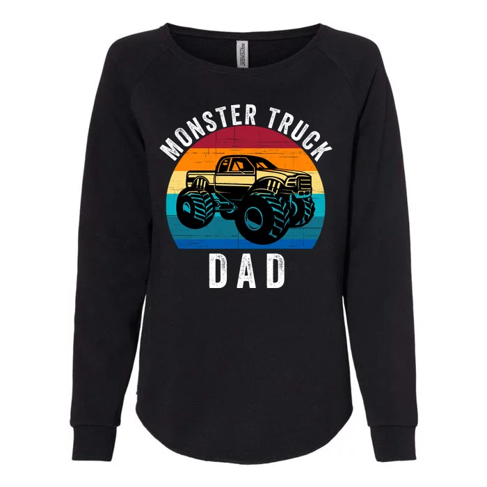 Monster Truck Dad FatherS Day Dads Love Monster Trucks Too Womens California Wash Sweatshirt