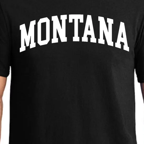 Montana Throwback Design Classic Pajama Set