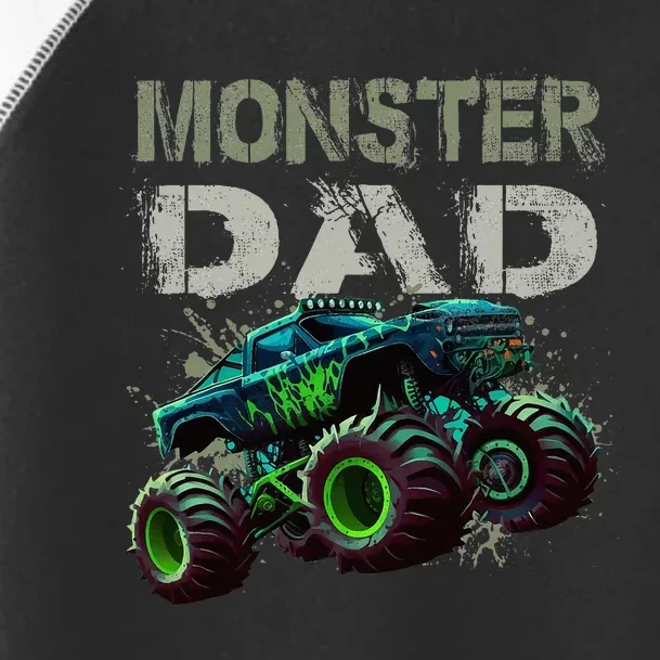 Monster Truck Dad Family Matching Toddler Fine Jersey T-Shirt