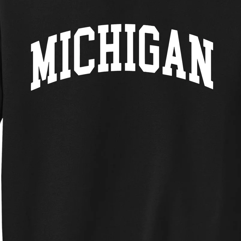 Michigan Throwback Design Classic Sweatshirt