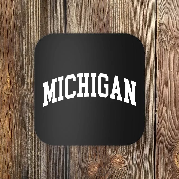 Michigan Throwback Design Classic Coaster