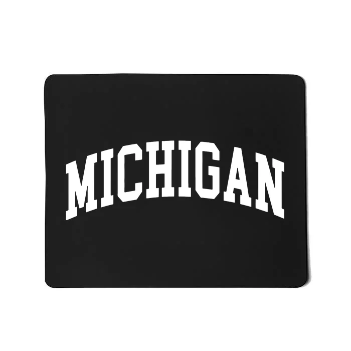 Michigan Throwback Design Classic Mousepad