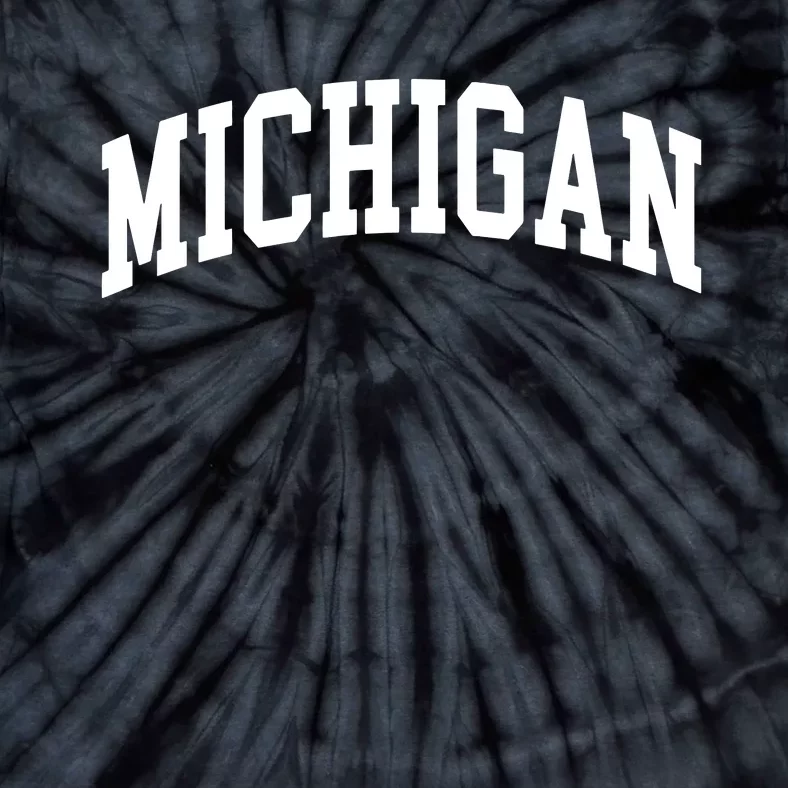 Michigan Throwback Design Classic Tie-Dye T-Shirt