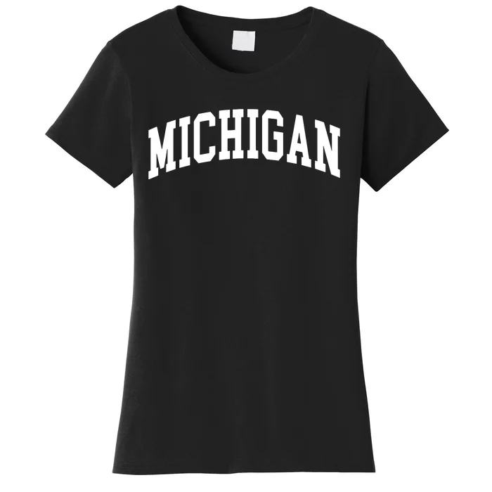 Michigan Throwback Design Classic Women's T-Shirt