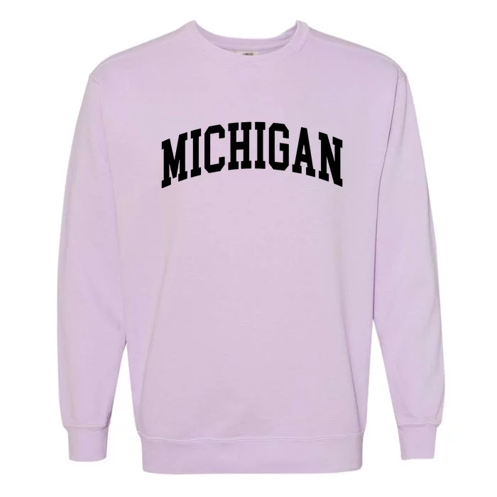 Michigan Throwback Design Classic Garment-Dyed Sweatshirt