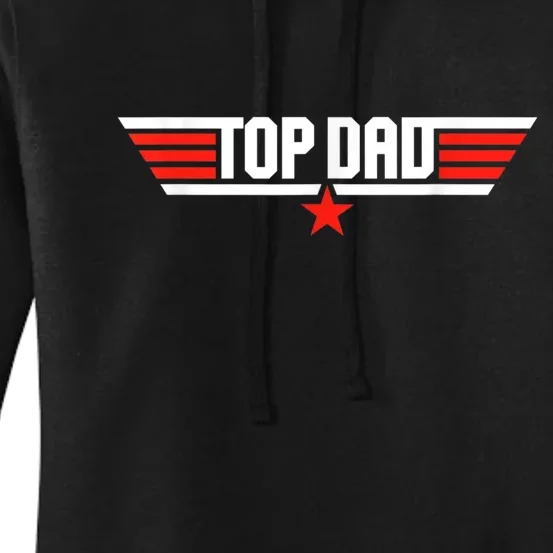 Mens Top Dad Funny Cool 80s 1980s Father Father's Day Women's Pullover Hoodie