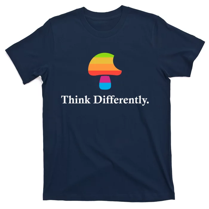 Mushroom Think Different T-Shirt