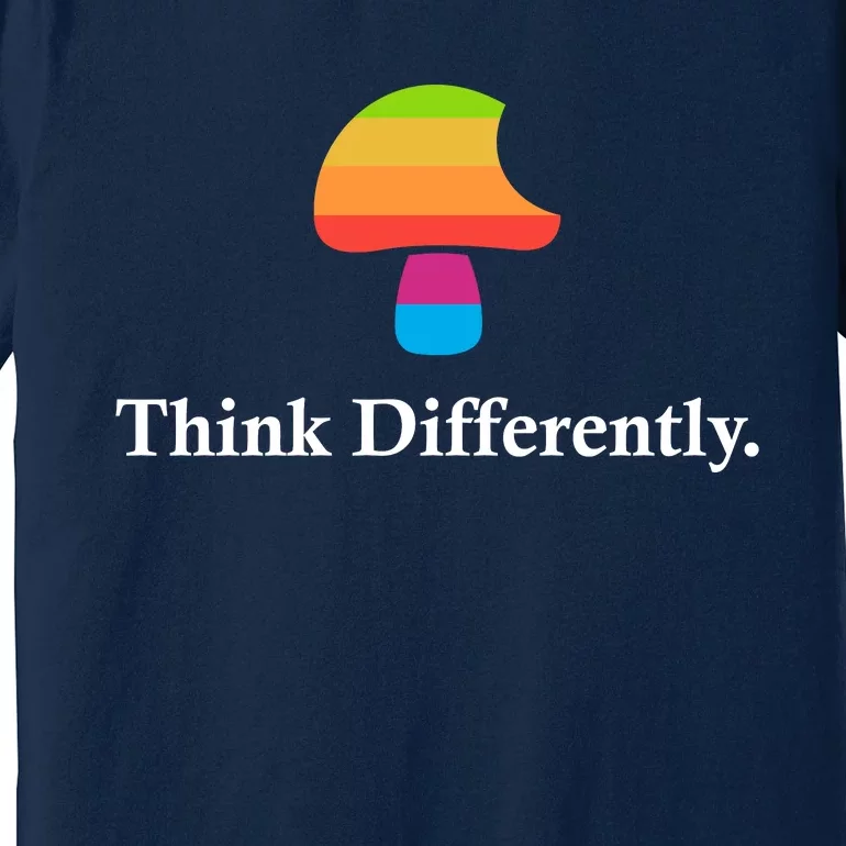 Mushroom Think Different Premium T-Shirt