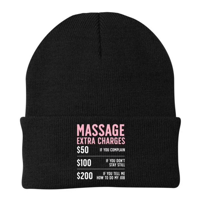 Massage Therapist Design For Massage Therapy Knit Cap Winter Beanie