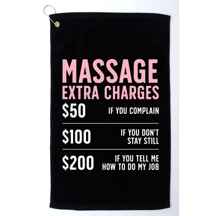 Massage Therapist Design For Massage Therapy Platinum Collection Golf Towel