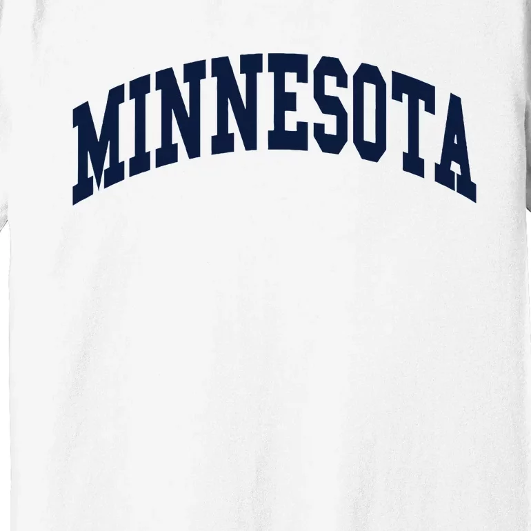 Minnesota Throwback Design Classic Premium T-Shirt