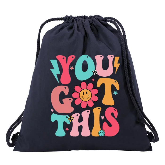 Motivational Testing Day Teacher Student You Got This Drawstring Bag