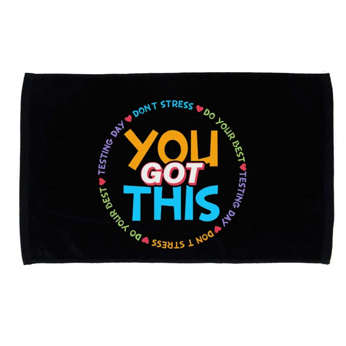 Motivational Testing Day Teacher Student You Got This Microfiber Hand Towel