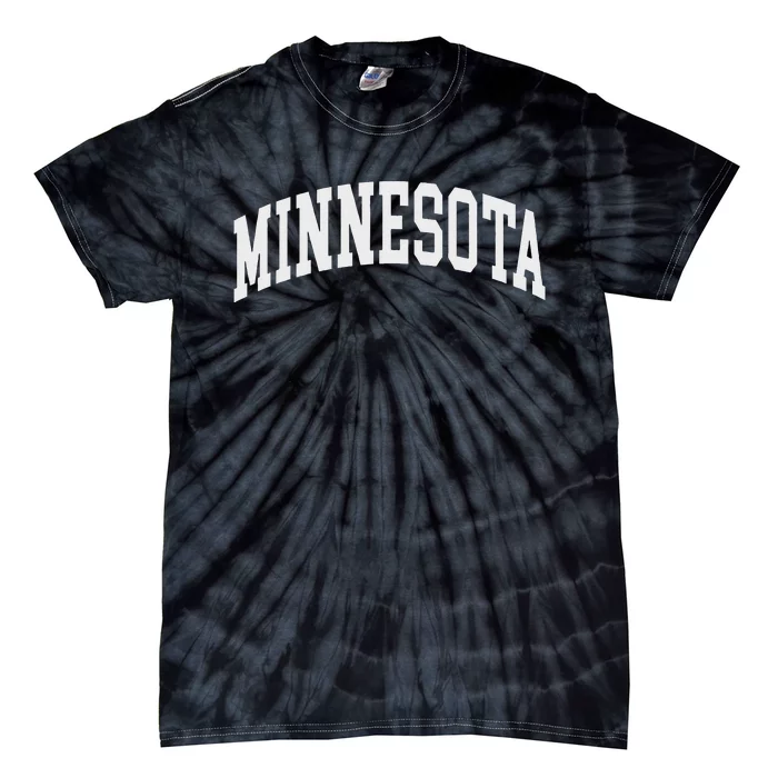 Minnesota Throwback Design Classic Tie-Dye T-Shirt