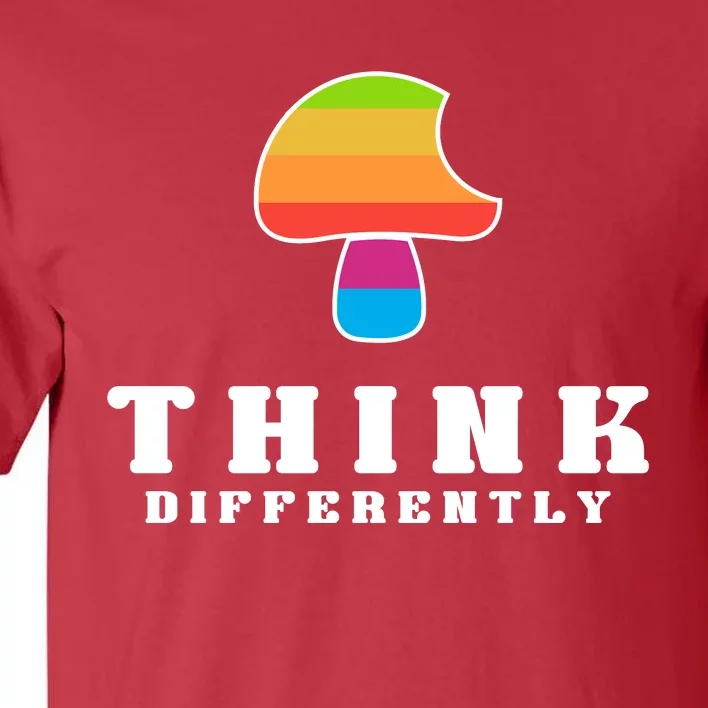 Mushroom Think Different Tall T-Shirt