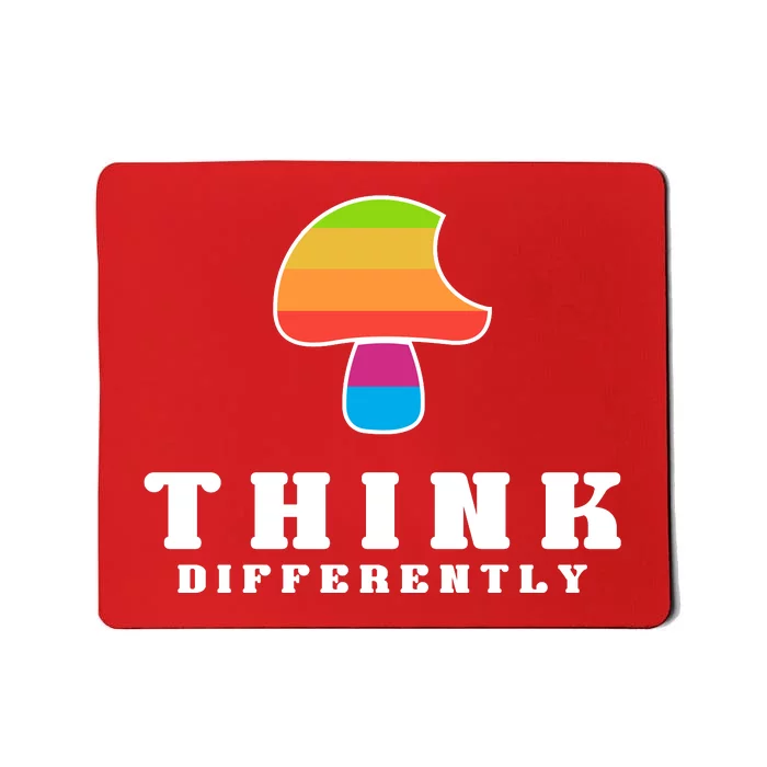 Mushroom Think Different Mousepad