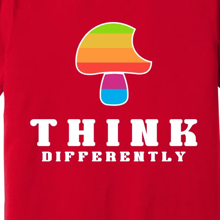 Mushroom Think Different Premium T-Shirt