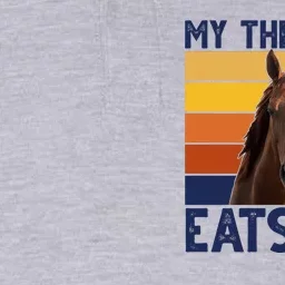 My Therapist Eats Hay Funny Horse Lover Softstyle Adult Sport Polo