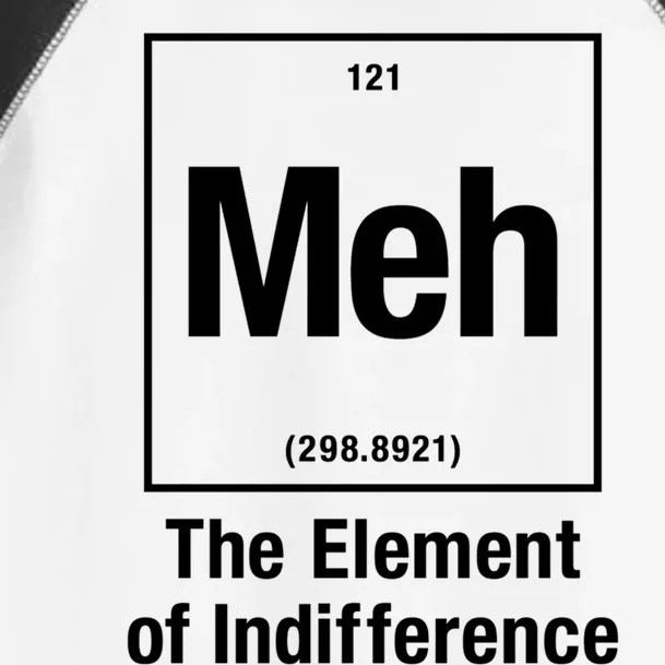 Meh The Elet Of Indifference Gift Toddler Fine Jersey T-Shirt