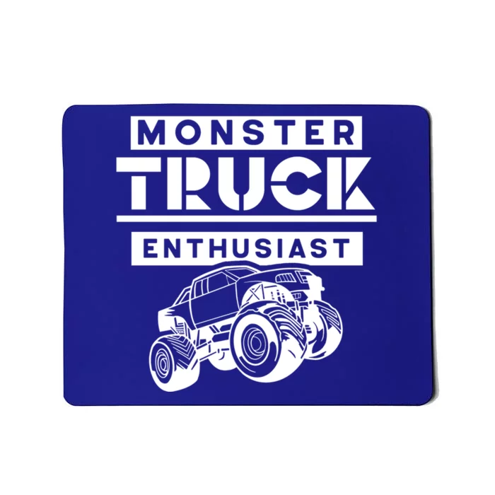 Monster Truck Enthusiast Lover Driver Trucks Driving Gift Mousepad