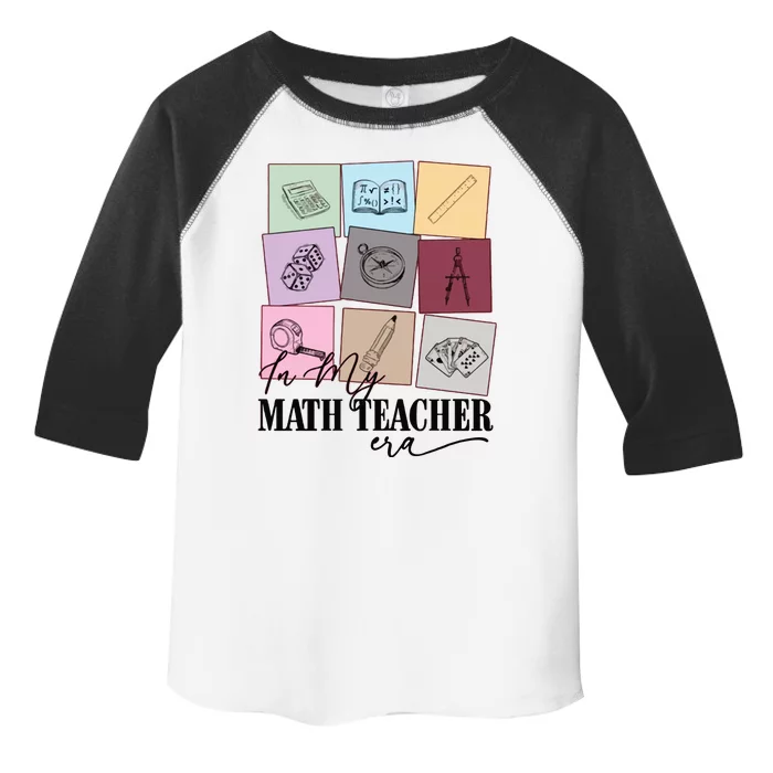 Math Teacher Era Toddler Fine Jersey T-Shirt