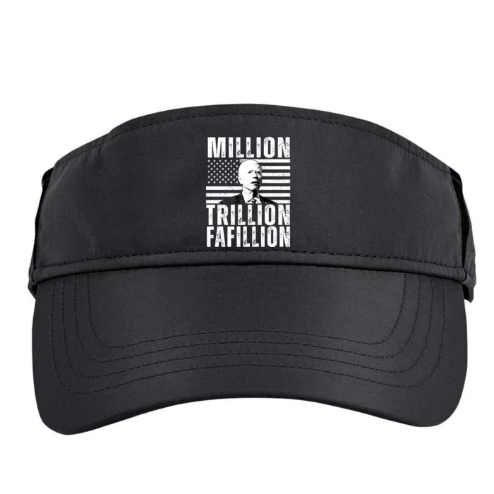 Million Trillion Fafillion Confused Biden Funny Adult Drive Performance Visor