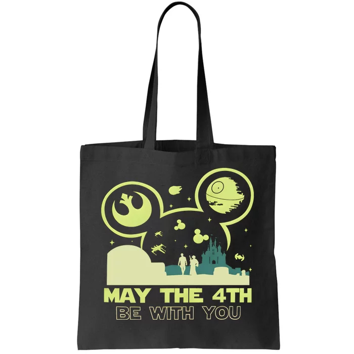 May The Fourth Be With You Star Movie Wars Tote Bag