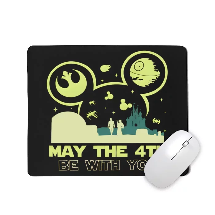 May The Fourth Be With You Star Movie Wars Mousepad