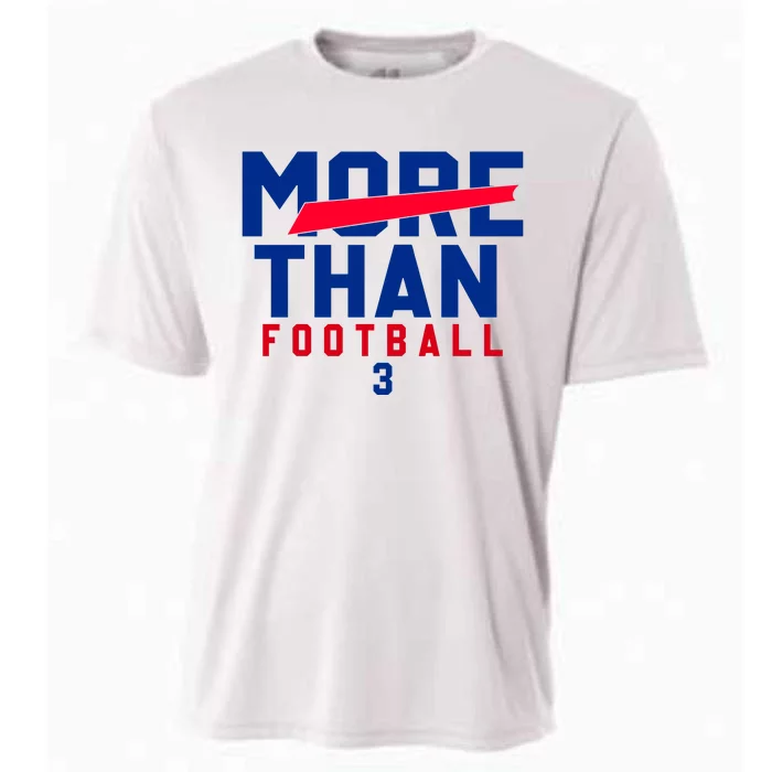 More Than Football 513 Stand With Buffalo Love For 3 Pray For Damar Cooling Performance Crew T-Shirt