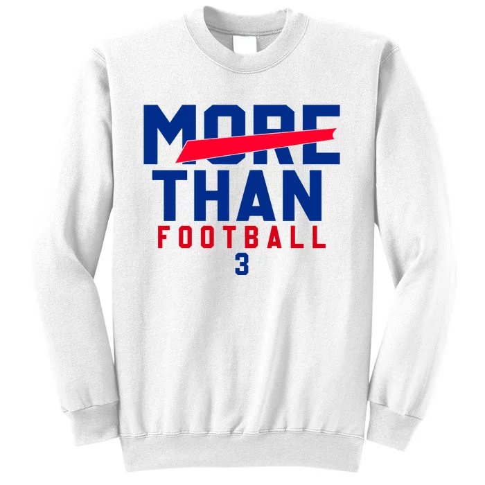 More Than Football 513 Stand With Buffalo Love For 3 Pray For Damar Sweatshirt