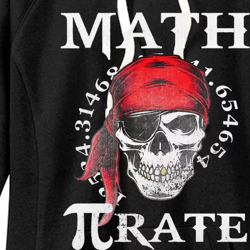 Math Teacher Funny Quote Pirate Gift Women's Fleece Hoodie