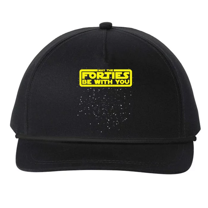 May The Forties Be With You Snapback Five-Panel Rope Hat