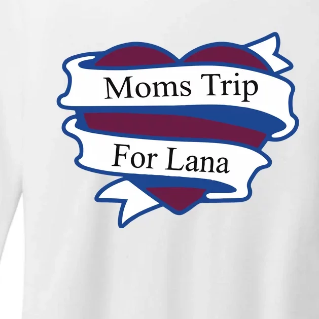 Moms Trip For Lana Womens CVC Long Sleeve Shirt