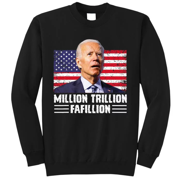 Million Trillion Fafillion Confused Biden Trump Debates 2024 Sweatshirt