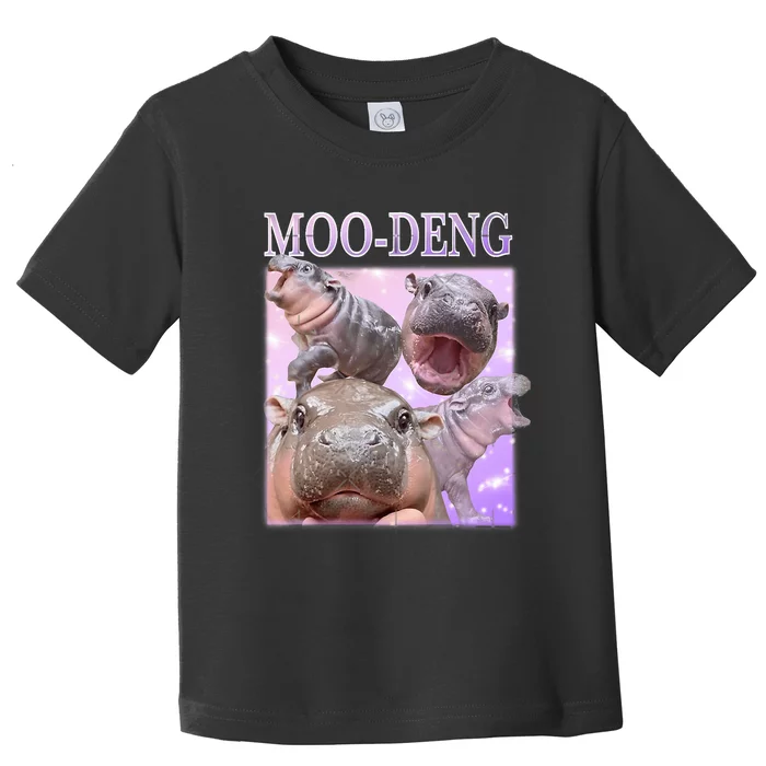 Moodeng The Famous Baby Pigmy Hippo Moodeng Toddler T-Shirt