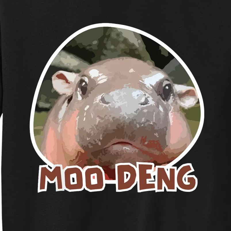 Moodeng The Famous Cute Baby Pigmy Hippo In Thailand Sweatshirt