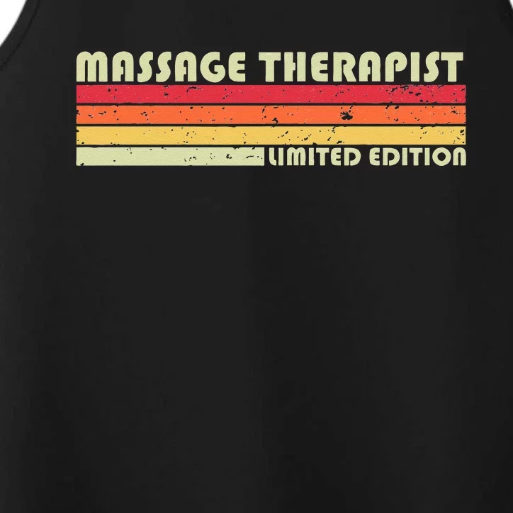 MASSAGE THERAPIST Funny Job Title Profession Birthday Worker Performance Tank