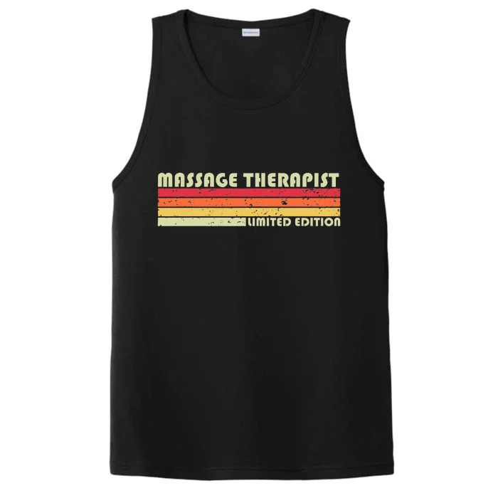 MASSAGE THERAPIST Funny Job Title Profession Birthday Worker Performance Tank