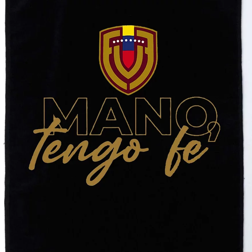 Mano Tengo Fe Platinum Collection Golf Towel