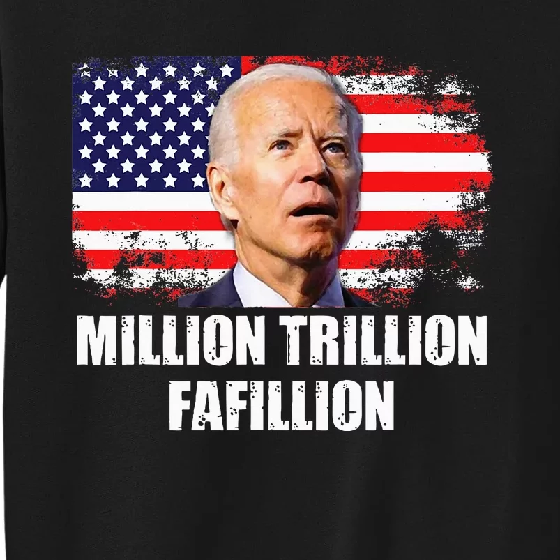 Million Trillion Fafillion Confused Biden Trump Debates 2024 Sweatshirt